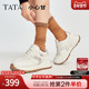 老爹鞋 TATA他她小心甘白色阿甘鞋 轻便运动鞋 女鞋 百搭新款 德训鞋