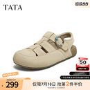 TATA他她女鞋2025年夏季商场同款时尚百搭女勃肯鞋新款CM803BH5