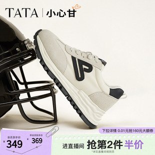 子女透气新款 WPC07AM5 女轻便休闲运动鞋 TATA他她小心甘复古阿甘鞋