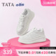 TATA他她女鞋 学生鞋 小白鲸板鞋 子增高休闲款 厚底百搭鞋 孙乐言同款