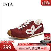 厚底百搭2026年新款 TATA他她加绒阿甘鞋 女复古休闲运动鞋 GTX04AM6