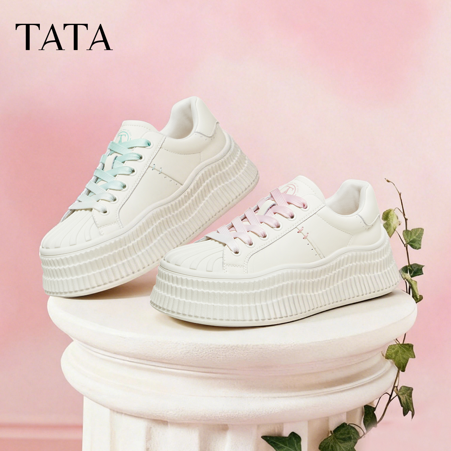 商场同款时尚休闲厚底