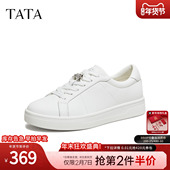 2026春季 百搭鞋 新款 小白鞋 TATA他她板鞋 休闲鞋 女鞋 时尚 子CLJ01AM6