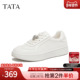 2026春季 休闲鞋 新款 TATA他她女鞋 厚底鞋 子时尚 百搭板鞋 子CLG01AM6