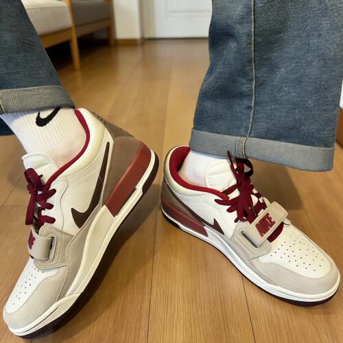 Jordan Legacy 312 男款米红马年限定低帮复古篮球鞋 IQ9783-121