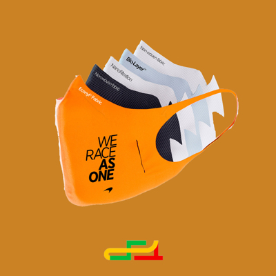 F1车手迈凯伦车队同款口罩