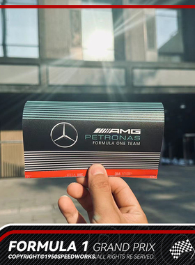 「F1车队水洗标签」F1车队车身车尾唛贴个性汽车F1周边好物