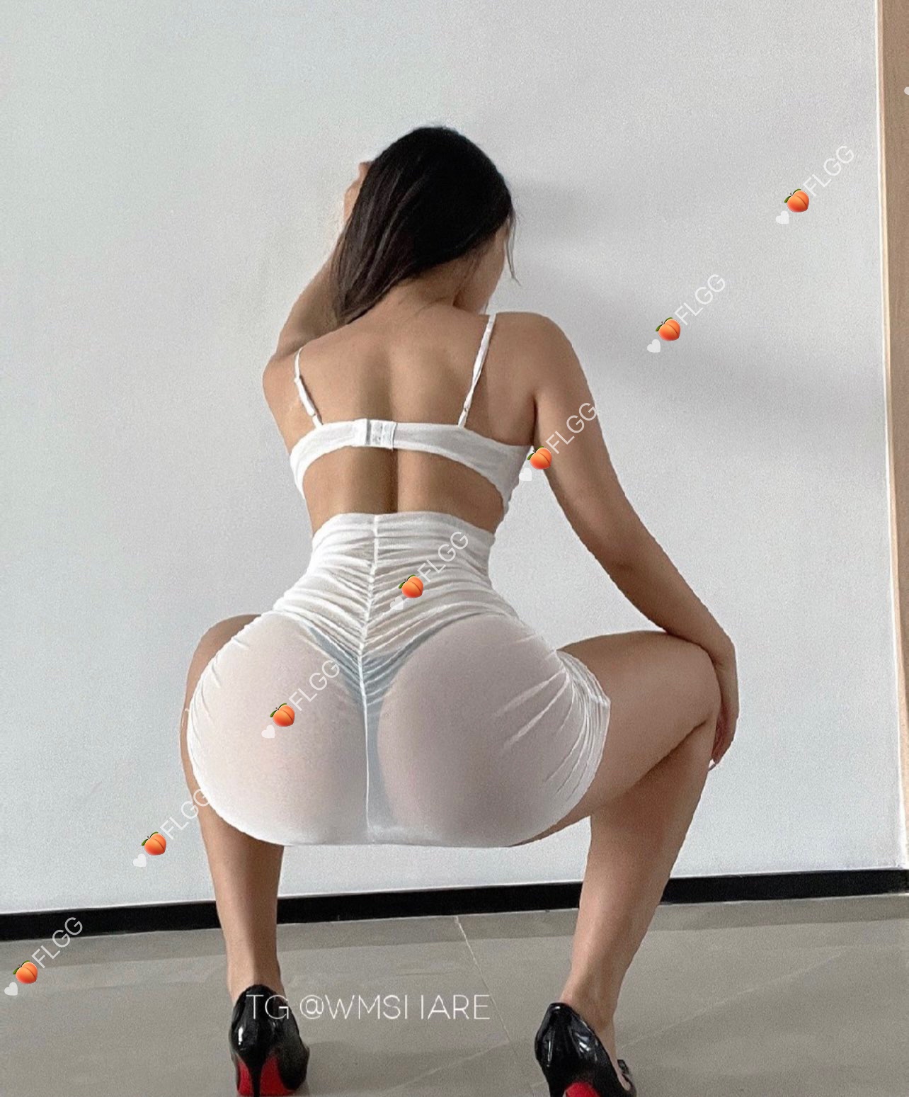 透视超薄修身透视包臀性感