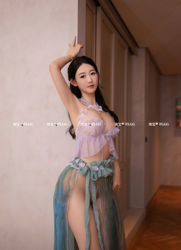 FLGG美人鱼性感日系透视网纱珍珠按摩连体开档内衣纯欲内衣