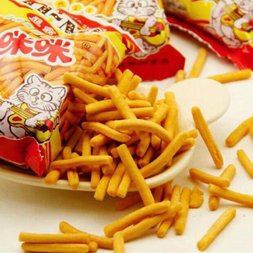 马来西亚咪咪虾味条休闲零食小吃