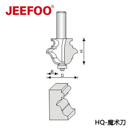 1/2*1-3/4线条铣刀雕刻刀雕刻机木工多种刀具刀魔术加工木工钨钢