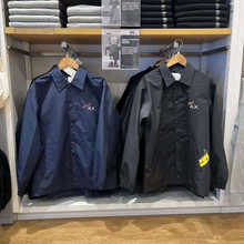 秋季新款男装/女装情侣印花夹克休闲教练茄克外套474138/476316