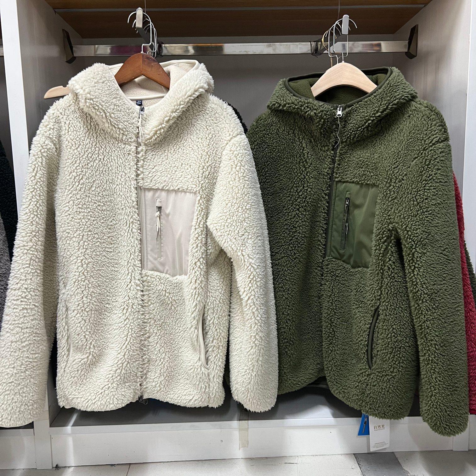 187187 日系秋冬款男装女装防风摇粒绒外套仿羊羔绒连帽保暖绒衫,女装/女士精品,卫衣/绒衫,淘宝优惠券,粉丝福利购,淘宝优惠卷