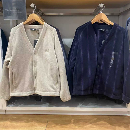 秋冬男装女装摇粒绒宽松外套