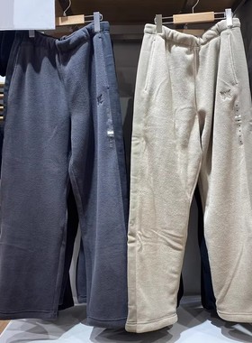 JM483979 日系秋冬款男装女装摇粒绒长裤加绒加厚保暖休闲裤裤子