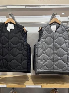 472800/452750 秋冬试衣间同款男装轻便型羽绒背心轻薄款保暖马甲