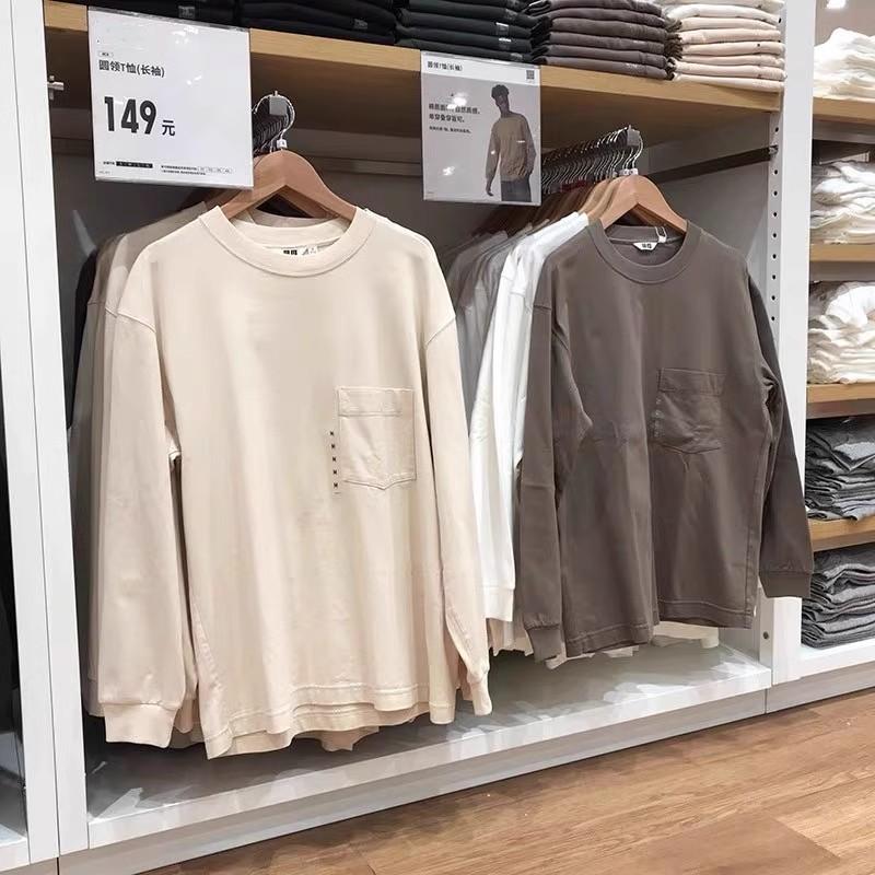 春秋日系男装女装全棉T恤