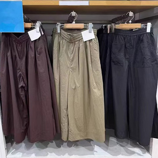 女装 新款 宽松阔腿裤 休闲裙裤 子 479399 松紧腰显瘦百搭休闲裤 夏季