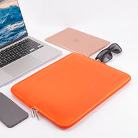This simple, slim, shock-absorbing cotton zipper laptop inner bag is suitable for 13-inch Apple, 11-inch Huawei tablet, 14-inch Lenovo Xiaoxin, and HP Dell protective cases thumbnail 7