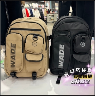 李宁双肩背包2026春季新款男女同款大容量学生书包运动包ABSW177