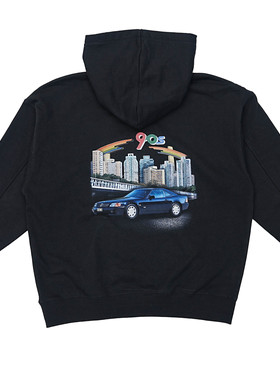 【梦想家ALI】限量秋冬重磅纯棉原创600SL男女同款复古帽衫卫衣