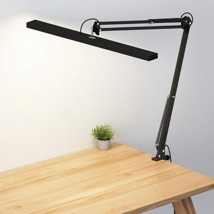 模型制作台灯维修绘画设计学习工作办公LED护眼桌面夹子长臂无影