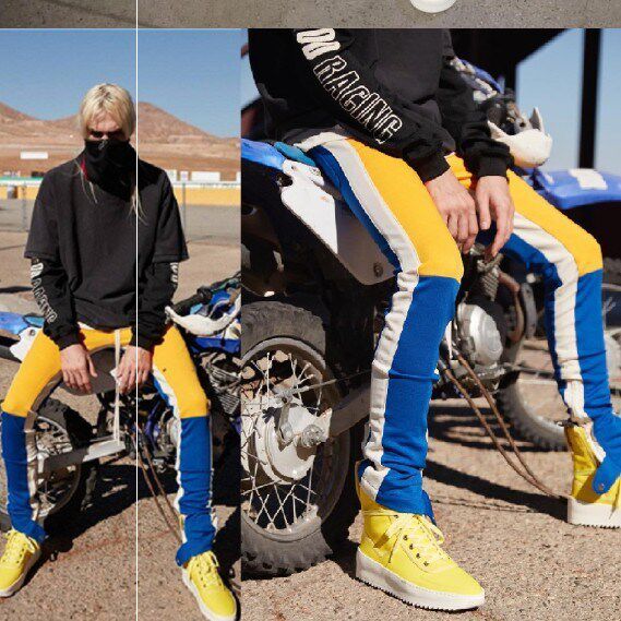 Men's cargo pants color matching fitness foot trousers在类目 男装, 休闲裤中 - 来自Buy2taobao.com提供专业的淘宝代购服务
