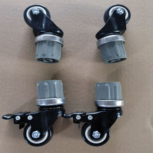 不锈钢置物架配套万向轮子38管专用多功能落地加厚厨房配件可移动