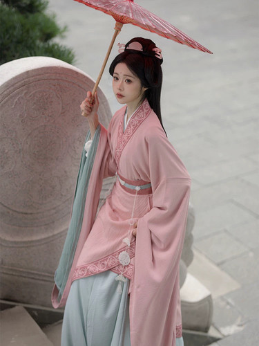 魏晋风汉服斗篷南北朝春秋款