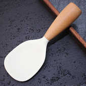 高级食品级硅胶饭勺子可立式 家用米饭铲盛饭铲子电饭煲锅不粘米饭