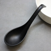 哑光磨砂家用大勺子汤勺大调羹日式 拉面勺喝汤匙家用分菜分汤粥勺