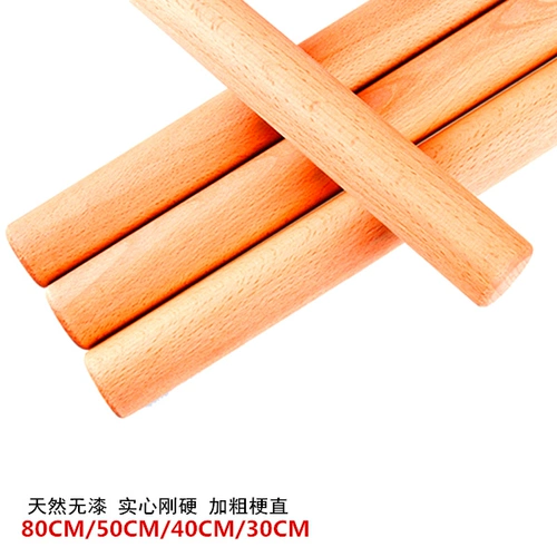 Сплошная булавка с твердым деревом Большой маленький кухонный разрыхлитель