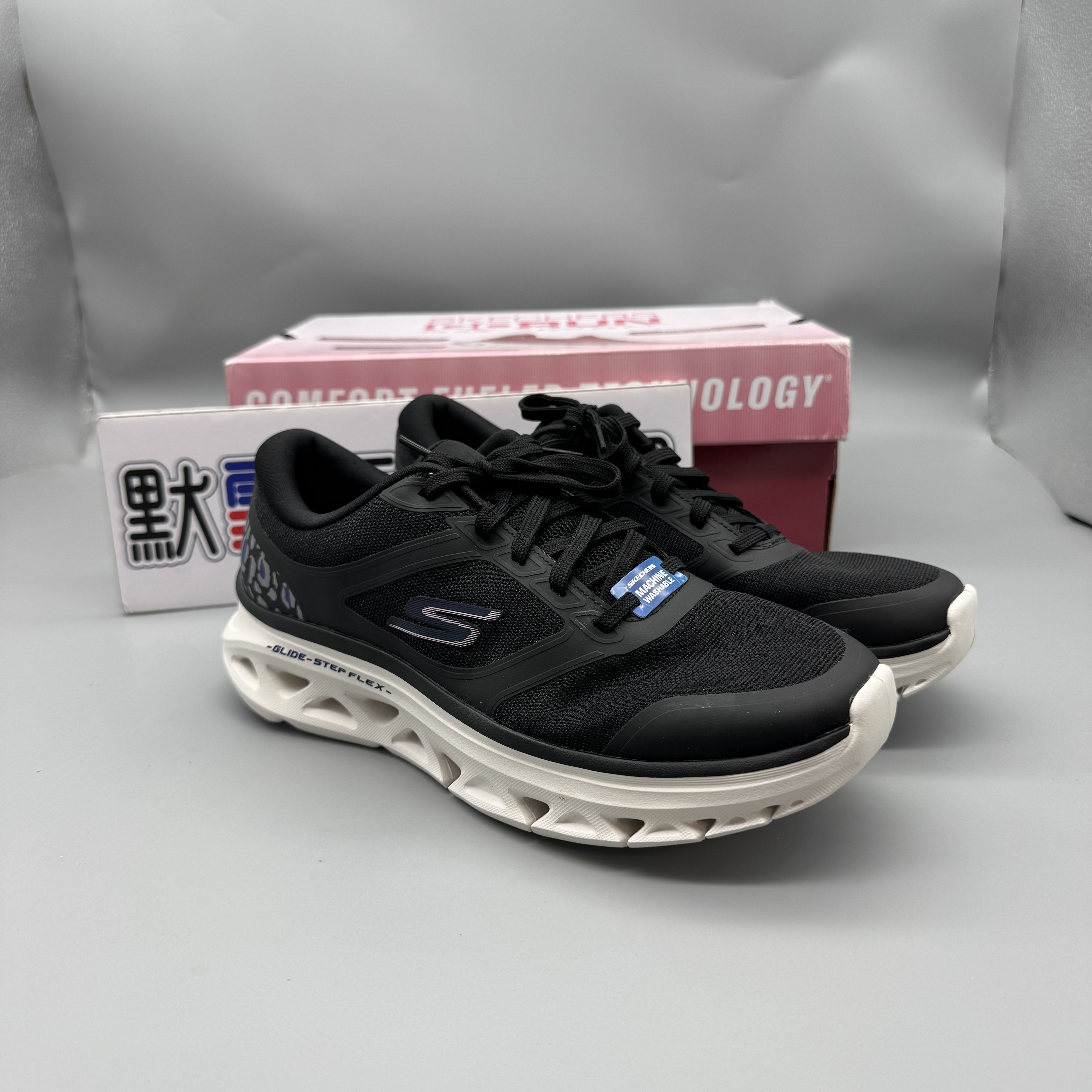 Skechers斯凯奇女鞋2022夏季新款减震运动鞋增高竞速跑步鞋128894