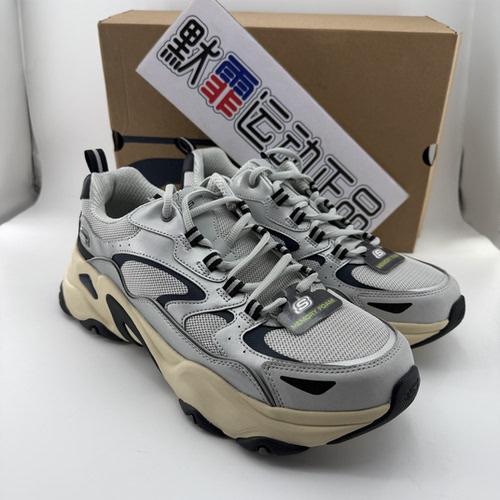 Skechers斯凯奇男子网布DLITE5.0厚底休闲熊猫老爹鞋232490