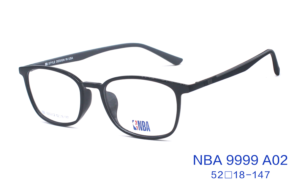 正品NBA9999 青少年学生近视架眼镜框男女护眼护目时尚镜框防蓝光