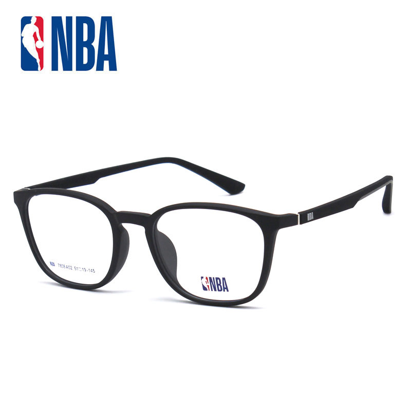 正品NBA7808 超轻近视眼镜框可配度数眼睛框平光镜架男女潮光学镜