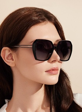 花雨伞防紫外线太阳镜女超轻显瘦大框偏光驾驶墨镜蝶形眼镜11773
