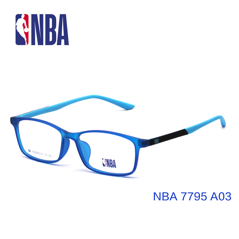专柜正品NBA7795 眼镜框近视眼镜架男女时尚个性可配近视镜防蓝光