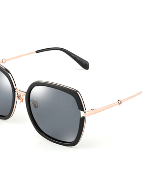 正品质保花雨伞新款太阳镜墨镜女舒适框偏光镜可配镜片试戴 11763