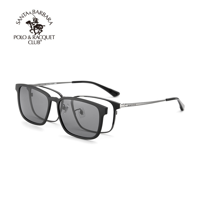 sbprc圣大保罗polo超轻钛合金近视29702磁吸套镜框近视偏光2970