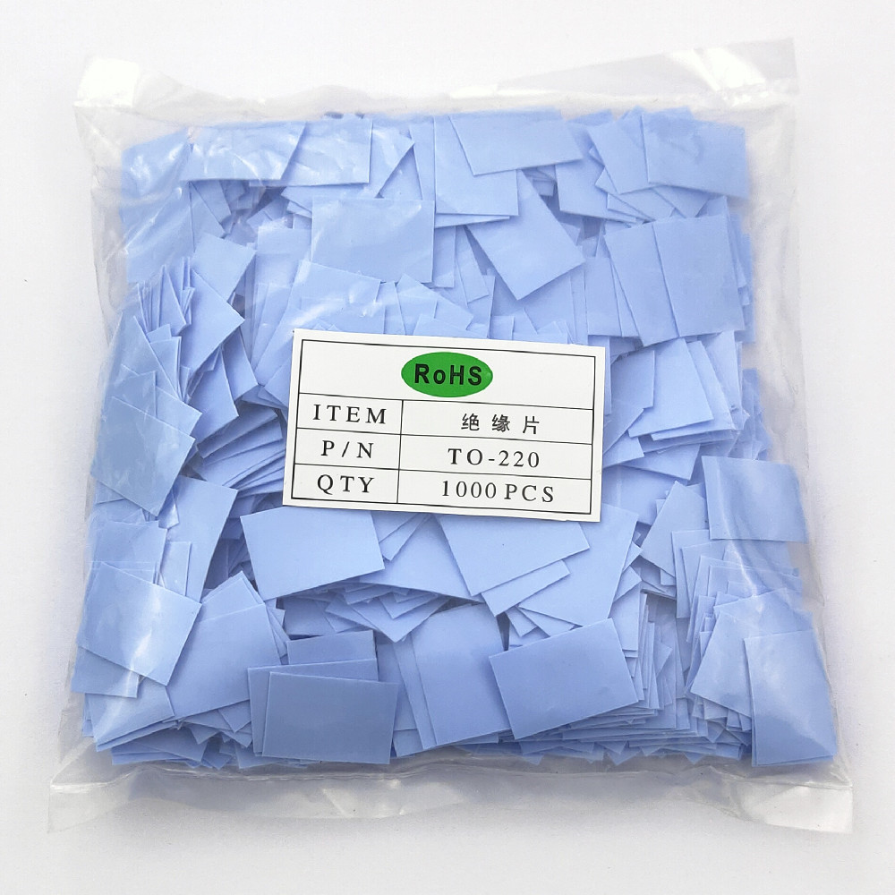 TO-220绝缘片散热硅胶垫片矽胶