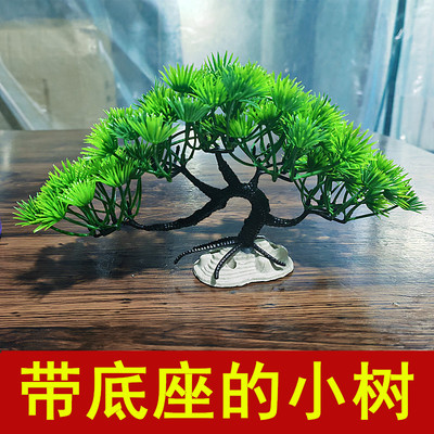 摆件装饰小松树绿植水草