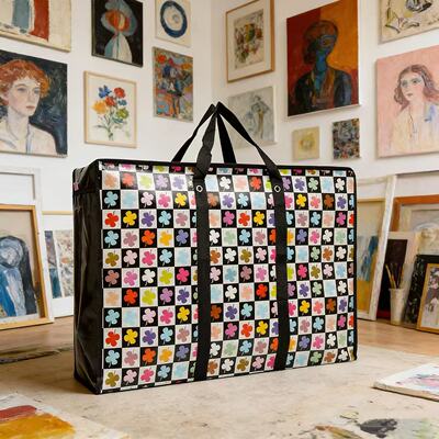 特大号搬家袋无纺布袋加厚编织袋行李袋卡通防水收纳包蛇皮袋批发