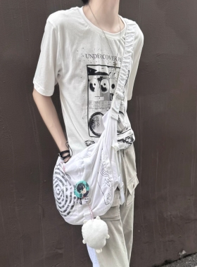 【现货秒发】非Undercover 17ss收音机短袖唱片机纯棉短袖t恤上衣