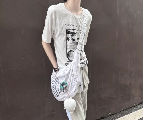 【现货秒发】非Undercover 17ss收音机短袖唱片机纯棉短袖t恤上衣