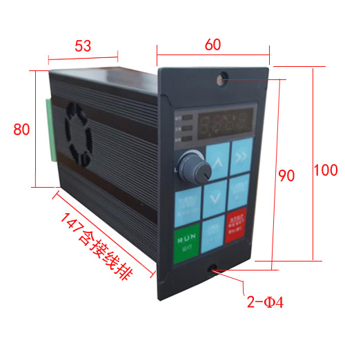 THORNE型变频器E100/200W/400W/单相输入220V/替代US系列调速器