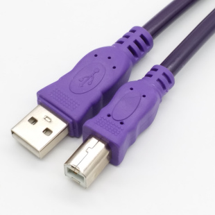 1.5米3米5米 usb转方口打印线 高速USB2.0打印线 全铜打印数据线