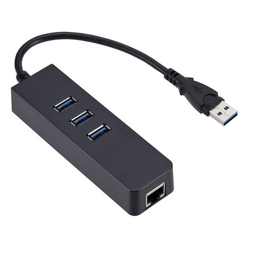 HUB拓展坞转换器USB3.0千兆网卡