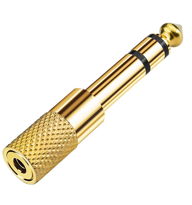 6.5转换头话筒功放音频