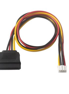 TX电源线新版 SATA 15P母转PH 小4PIN母2.0mm间距转SATA sata电